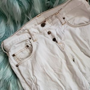 True Religion White Jeans size 30